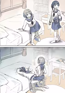Page 3 of Futanari-chan no Ie ni Hoihoi Tsuite Kita Yuujin no Matsuro - preview thumbnail