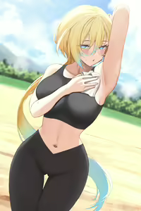 Page 386 of Gelbooru - Yoga Pants/Leggings Big Breasts Anime beauties - preview thumbnail