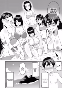 Page 77 of Mujintou de, SEX ni Kyoumi Shinshin na Dosukebe Inkya Joshi-tachi to Harem Life (decensored) - preview thumbnail