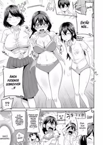 Page 8 of Mujintou de, SEX ni Kyoumi Shinshin na Dosukebe Inkya Joshi-tachi to Harem Life (decensored) - preview thumbnail