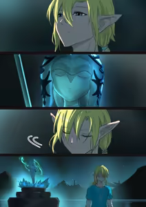 Page 3 of The Legend of Zelda: Date with Mipha - preview thumbnail