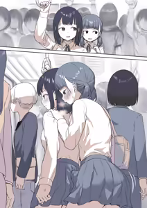 Page 3 of Manin Densha de Gaman Dekinai Futanari-chan - preview thumbnail