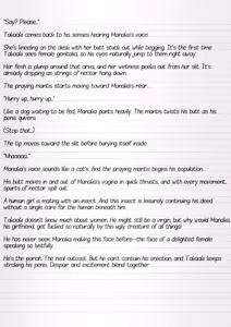 Page 23 of Misuke's Short Stories 25 - Mantis NTR - preview thumbnail