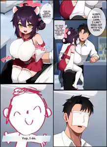 Page 3 of Kaede Cartoon - preview thumbnail