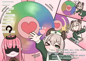 Page 3 of kulettula/クェッツァー Mori Calliope and Nimi Nightmare horse game - preview thumbnail