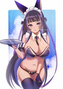 Swimsuit Tanlines and Big Breasts gallery — hentai manga cover on Fhentai