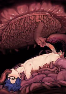 Page 3 of 触手に飲まれたD○は、今日もち○○んビンビンで不本意ながら超絶射精中！！ - preview thumbnail