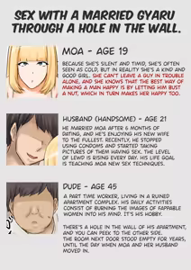 Page 3 of Otto Mochi no Gyaru to Kabeana Kara Sex | Sex With a Married Gyaru Through a Hole in The Wall. - preview thumbnail
