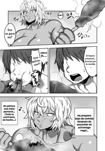 Page 10 of Mujintou de Dekashiri Muchimuchi Amazon-san to Asedaku SEX｜Apasionado Sexo Sudoroso con una Amazona Culona en una Isla Desierta - preview thumbnail