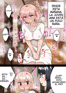 Page 9 of 24-Jikan Oho-goe Doubutsu Koubi no Yakata ~Futanari Ojou-sama ga Bakunyuu Maid ni Chinpo Kanri Sareru Hanashi~ | La Casa donde se Oyen Gemidos las 24 Horas porque Cogen como Animales Todo el Tiempo ~La Hitoria de Cómo una Señorita Futanari es Controlada por Su Sirvienta~ - preview thumbnail