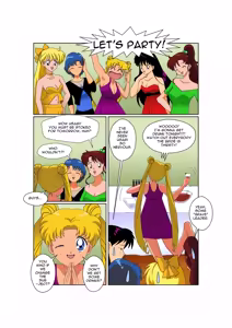 Page 3 of Sailor Moon: The Bachlorette Party - preview thumbnail