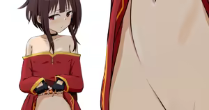 たくし上げめぐみん — hentai manga cover on Fhentai