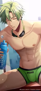 Page 8 of プールサイドで休憩する草薙 - preview thumbnail