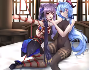 Page 3 of 【Bianfuyeyue】甘雨刻晴2 - preview thumbnail