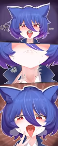 Page 3 of VORE!Two Wolf Girls' Game！丸吞！两个狼娘的游戏！ - preview thumbnail