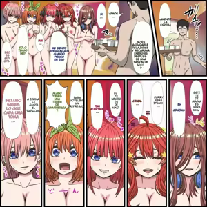 Page 7 of Anime Chara to Seckle Dekiru Appli ''Nakano Shimai Hen'' 3｜La App con la que Puedes Cogerte a Personajes de Anime ~El Caso de las Hermanas Nakano~ 3 - preview thumbnail