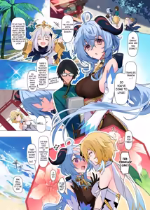 Page 3 of Osawari Sasete! Ganyu-sama | Let Me Touch You, Ganyu-sama! - preview thumbnail