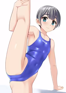 Page 3 of 開脚土手練習ちゃん - preview thumbnail