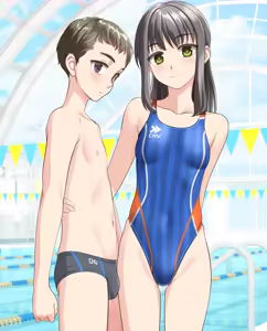 Page 3 of 競泳水着なふたり8 - preview thumbnail