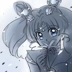 Page 104 of Sailor moon art compilation - preview thumbnail