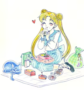 Page 106 of Sailor moon art compilation - preview thumbnail