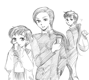 Page 121 of Sailor moon art compilation - preview thumbnail