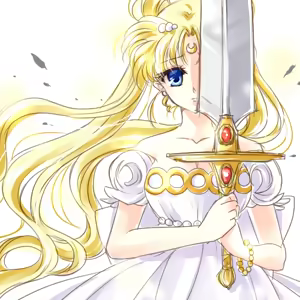 Page 126 of Sailor moon art compilation - preview thumbnail
