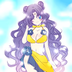 Page 130 of Sailor moon art compilation - preview thumbnail