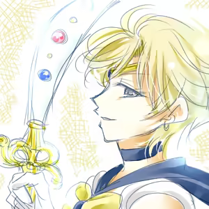 Page 134 of Sailor moon art compilation - preview thumbnail