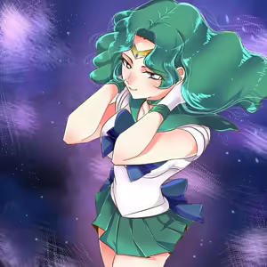 Page 145 of Sailor moon art compilation - preview thumbnail
