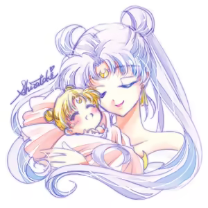Page 167 of Sailor moon art compilation - preview thumbnail