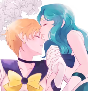 Page 245 of Sailor moon art compilation - preview thumbnail
