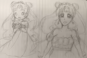 Page 287 of Sailor moon art compilation - preview thumbnail