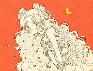 Page 304 of Sailor moon art compilation - preview thumbnail