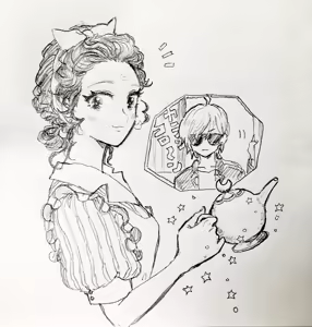 Page 305 of Sailor moon art compilation - preview thumbnail