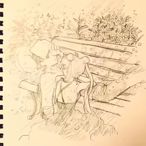 Page 307 of Sailor moon art compilation - preview thumbnail