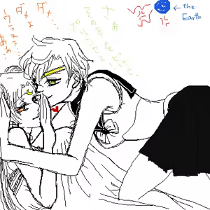 Page 40 of Sailor moon art compilation - preview thumbnail