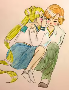 Page 44 of Sailor moon art compilation - preview thumbnail