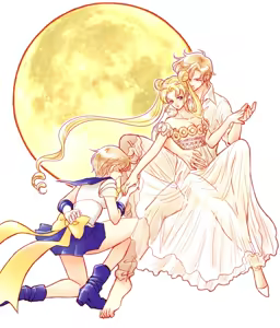 Page 55 of Sailor moon art compilation - preview thumbnail