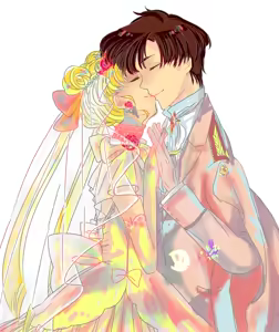 Page 75 of Sailor moon art compilation - preview thumbnail