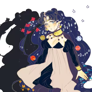 Page 82 of Sailor moon art compilation - preview thumbnail