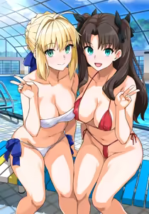 Page 3 of Saber-san Hon Hyoushi E Illust Shiensha Muke Nude Ban - preview thumbnail