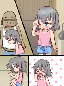 Page 22 of Doutei Lolicon Oji-san ga Ohirune Shiteiru Meikko o Itazura Suru Kurashi - preview thumbnail