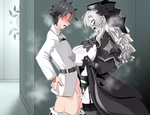 Page 13 of 『Kriemhild and Pure Love NTR Cheating Erotica: A Close Call in the Hallway』- Limited Strip Version - - preview thumbnail