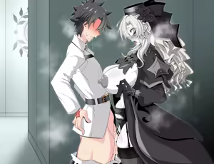 Page 14 of 『Kriemhild and Pure Love NTR Cheating Erotica: A Close Call in the Hallway』- Limited Strip Version - - preview thumbnail