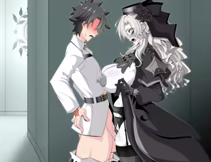 Page 23 of 『Kriemhild and Pure Love NTR Cheating Erotica: A Close Call in the Hallway』- Limited Strip Version - - preview thumbnail