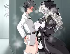 Page 9 of 『Kriemhild and Pure Love NTR Cheating Erotica: A Close Call in the Hallway』- Limited Strip Version - - preview thumbnail