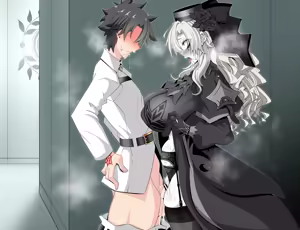 Page 14 of 『Kriemhild and Pure Love NTR Cheating Erotica: A Close Call in the Hallway』-Various Variants- - preview thumbnail