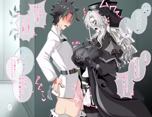 Page 16 of 『Kriemhild and Pure Love NTR Cheating Erotica: A Close Call in the Hallway』-Various Variants- - preview thumbnail