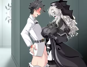 Page 23 of 『Kriemhild and Pure Love NTR Cheating Erotica: A Close Call in the Hallway』-Various Variants- - preview thumbnail